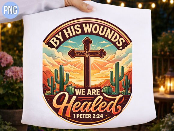 Christian Cactus Desert Cross PNG SHIRT