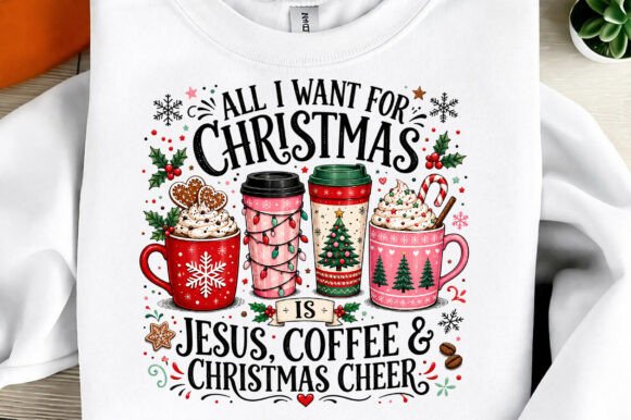 Christmas PNG, Christian Sublimation Des