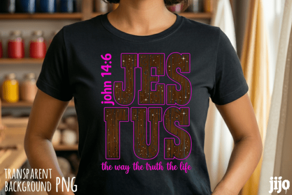 Jesus Christian John Bible PNG for T-Shirt Designs