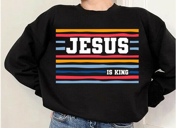 Jesus is King SVG PNG: T-Shirt Designs That Anchor Faith & Brand