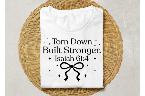 Trendy Christian SVG: Broken but Chosen T-Shirt Designs